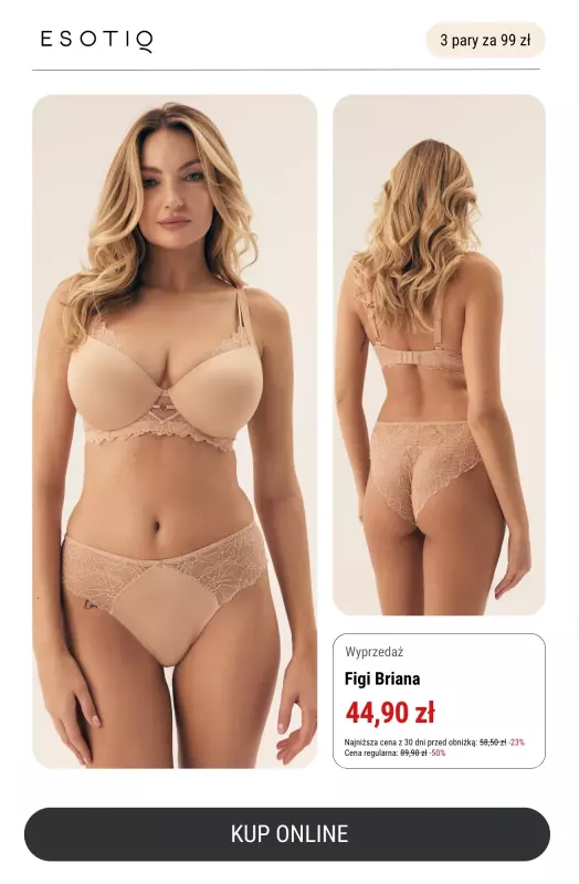 Esotiq - gazetka promocyjna Majtki 3 za 99 zł   - strona 2