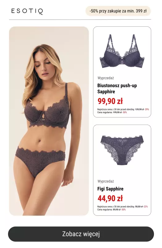 Esotiq - gazetka promocyjna -50% przy zakupach za min. 399 zł   - strona 2