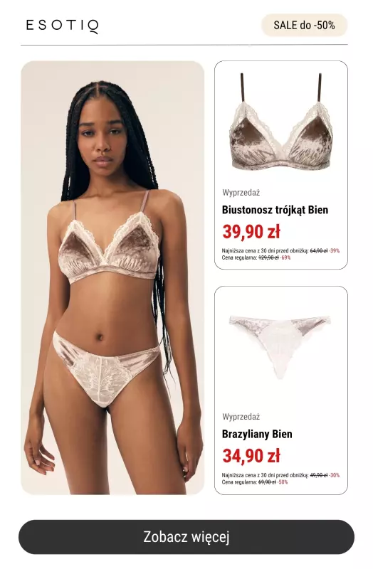 Esotiq - gazetka promocyjna -50% na jeszcze więcej produktów!   - strona 2