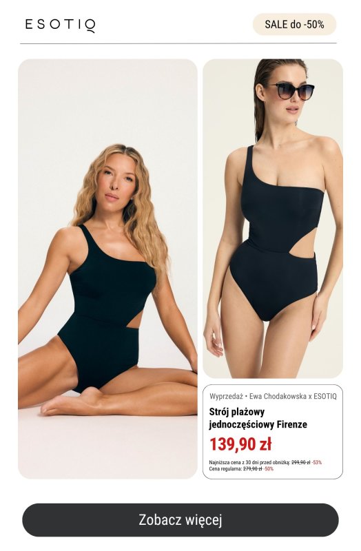 Esotiq - gazetka promocyjna -50% na jeszcze więcej produktów! od piątku 27.06  - strona 9