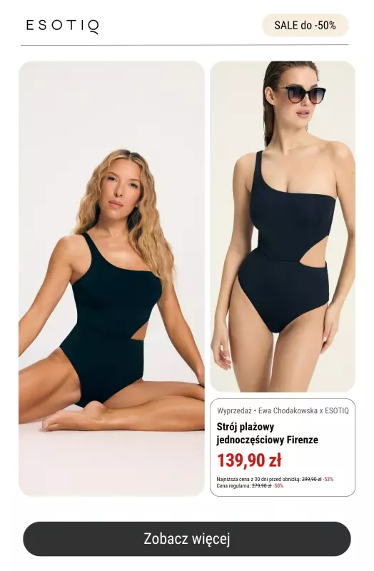 Esotiq - gazetka promocyjna -50% na jeszcze więcej produktów! od piątku 27.06  - strona 9