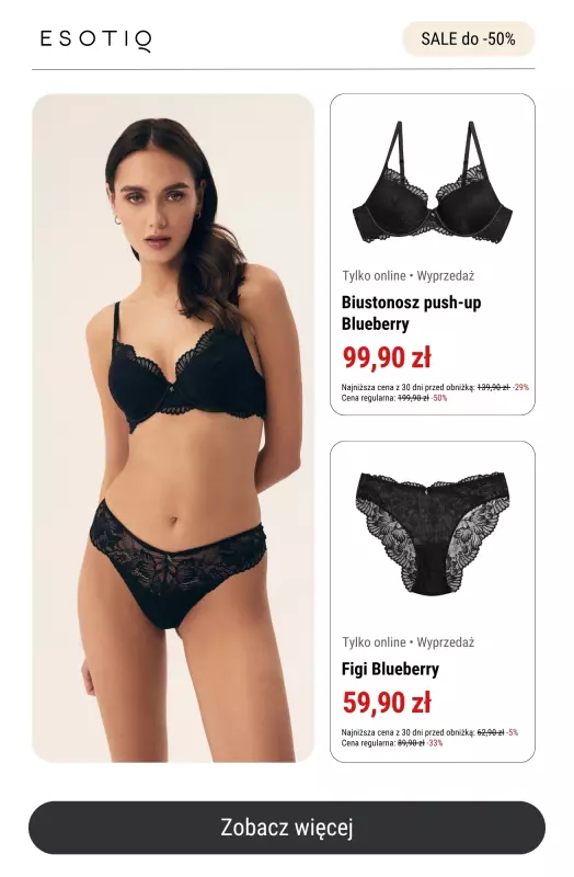 Esotiq - gazetka promocyjna -50% na jeszcze więcej produktów!   - strona 3