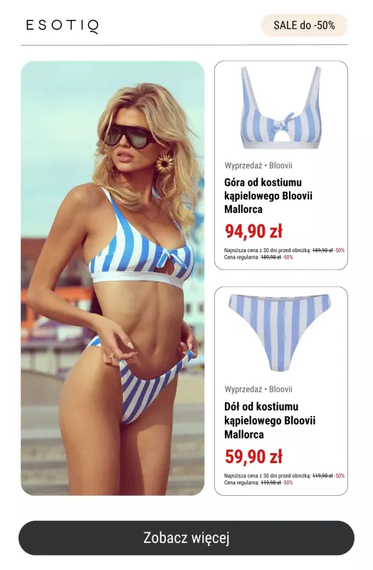 Esotiq - gazetka promocyjna SALE do -50% : SWIMWEAR od środy 02.07  - strona 9