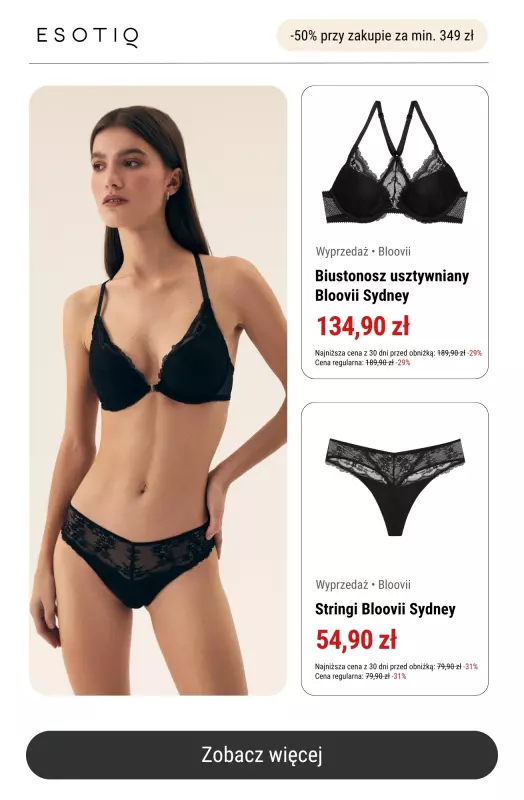 Esotiq - gazetka promocyjna -50% przy zakupach za min. 349 zł   - strona 3