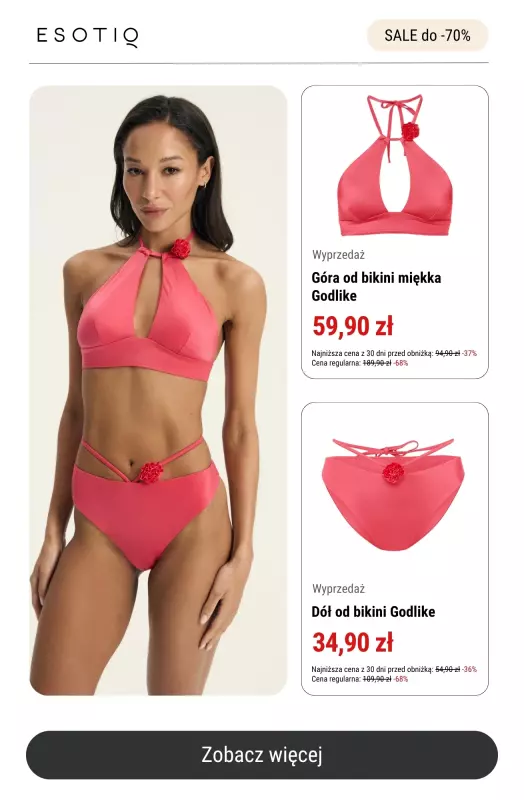 Esotiq - gazetka promocyjna Wyprzedaż do -70% – jeszcze więcej produktów!   - strona 2