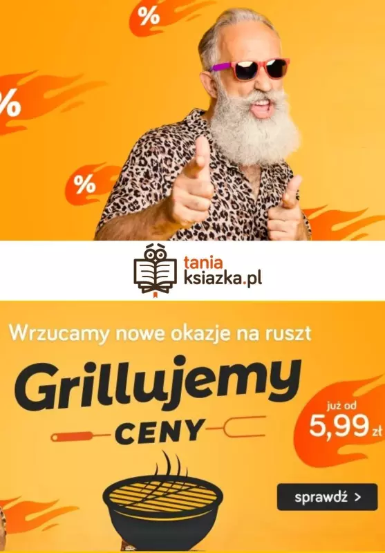 taniaksiazka.pl - gazetka promocyjna Wyprzedaż magazynowa - ceny już od 5,99 zł od wtorku 07.05 do środy 15.05