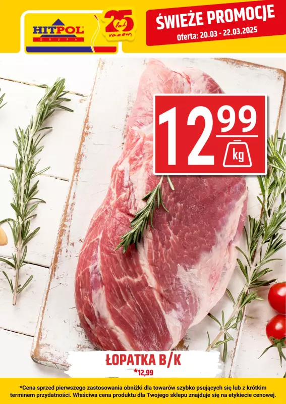 Hitpol - gazetka promocyjna Świeże promocje! od czwartku 20.03 do soboty 22.03 - strona 2