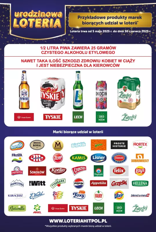 Hitpol - gazetka promocyjna Gazetka - Super Wielopak! od piątku 30.05 do niedzieli 08.06 - strona 12
