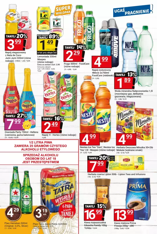 Hitpol - gazetka promocyjna Gazetka - Super Wielopak! od piątku 30.05 do niedzieli 08.06 - strona 7