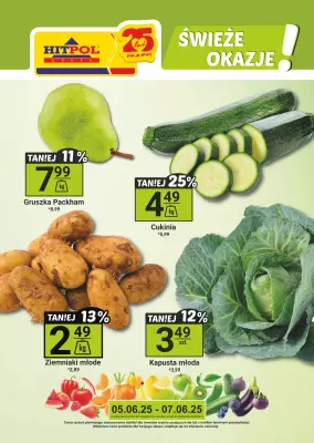 Hitpol - gazetka promocyjna Świeże okazje! od czwartku 05.06 do soboty 07.06