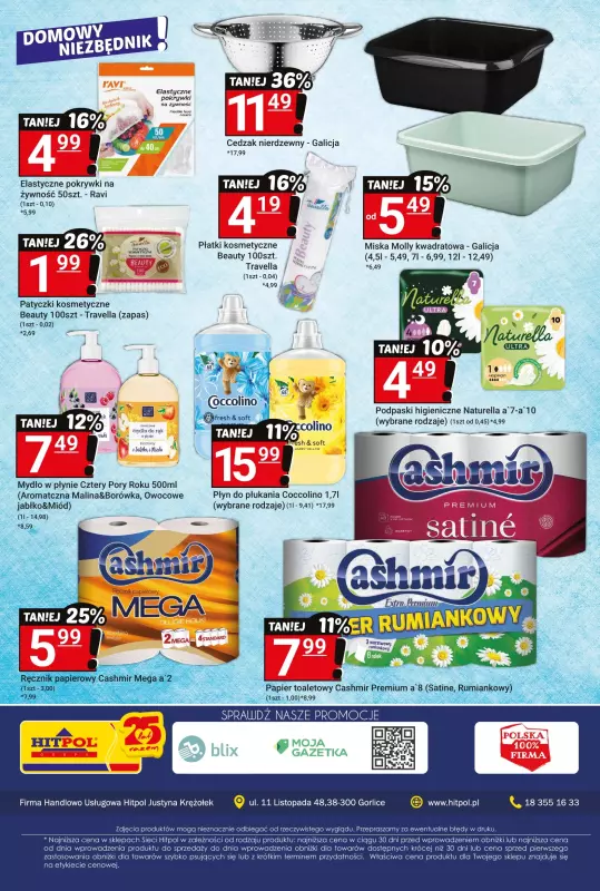 Hitpol - gazetka promocyjna Gazetka promocyjna - SUPER okazje! od piątku 27.06 do niedzieli 06.07 - strona 8