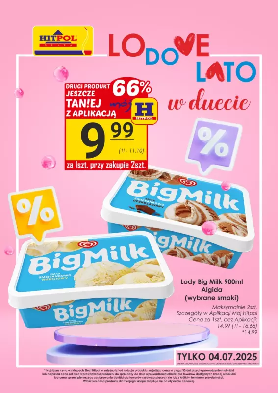 Hitpol - gazetka promocyjna LODOWE LATO!  