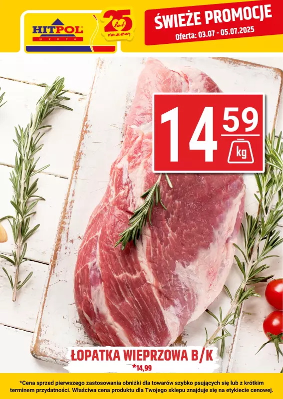 Hitpol - gazetka promocyjna Świeże promocje!  