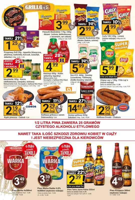 Hitpol - gazetka promocyjna Gazetka promocyjna! od piątku 18.07 do niedzieli 27.07 - strona 4