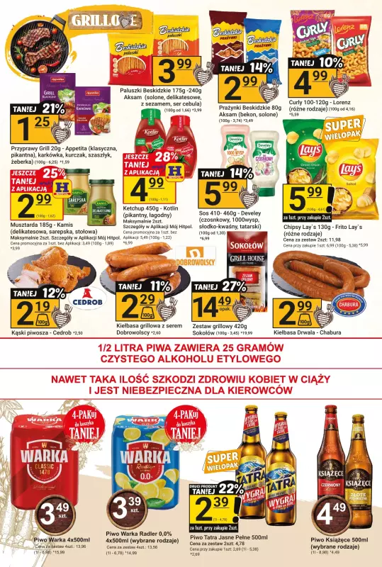 Hitpol - gazetka promocyjna Gazetka promocyjna! od piątku 18.07 do niedzieli 27.07 - strona 4