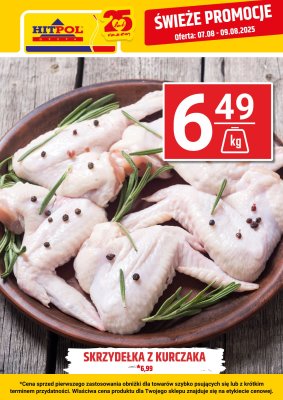 Hitpol - gazetka promocyjna Świeże promocje od czwartku 07.08 do soboty 09.08
