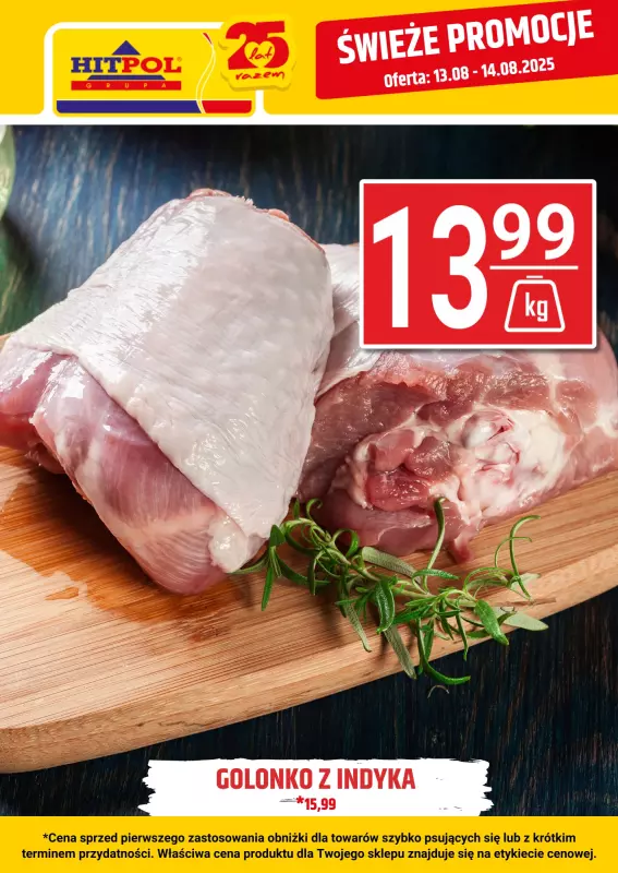 Hitpol - gazetka promocyjna Świeże promocje! od środy 13.08 do czwartku 14.08 - strona 2