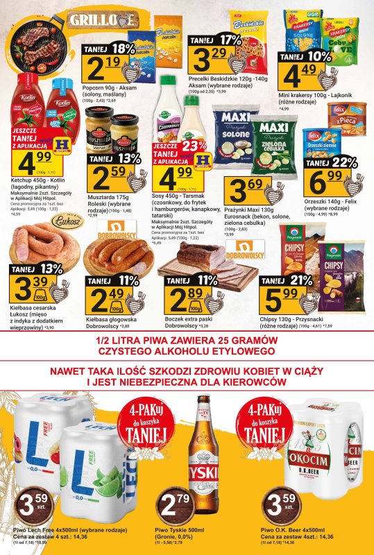 Hitpol - gazetka promocyjna Łap promocje z gazetki! od piątku 22.08 do niedzieli 31.08 - strona 4