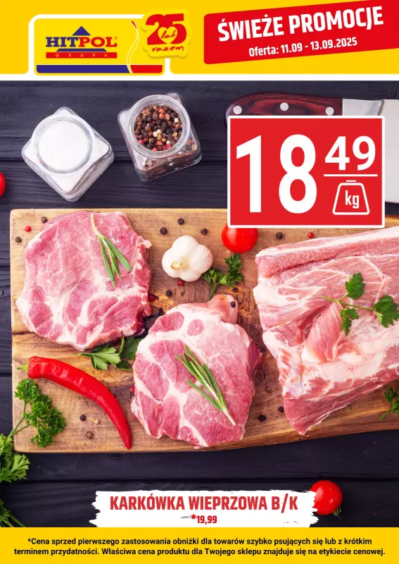 Hitpol - gazetka promocyjna Świeże promocje! od czwartku 11.09 do soboty 13.09 - strona 2