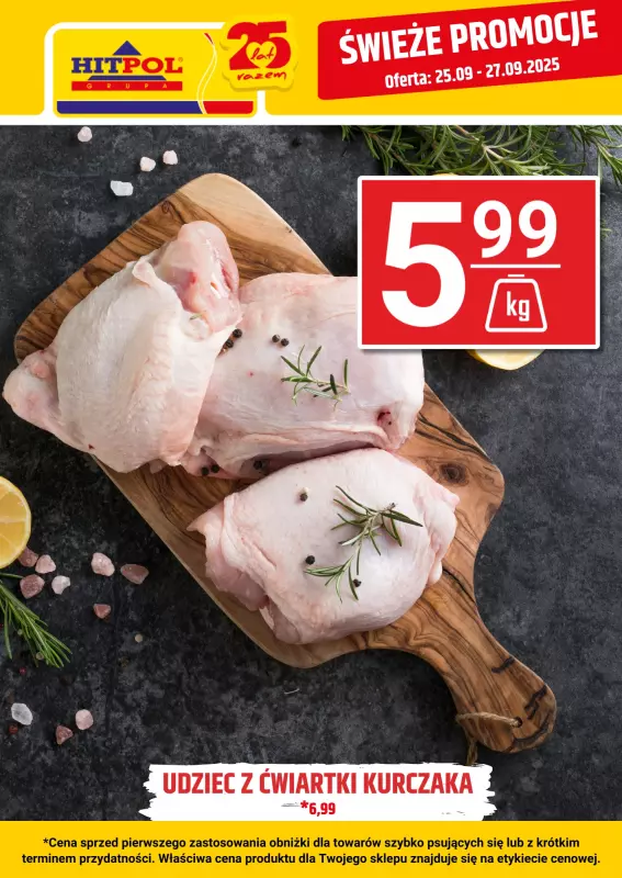 Hitpol - gazetka promocyjna Świeże promocje! od czwartku 25.09 do soboty 27.09 - strona 2