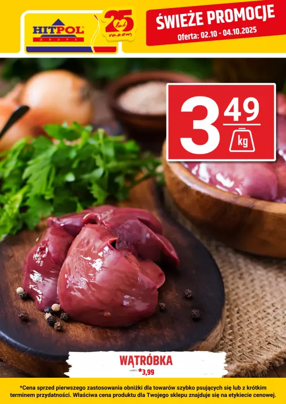 Hitpol - gazetka promocyjna Świeże promocje! od czwartku 02.10 do soboty 04.10 - strona 3