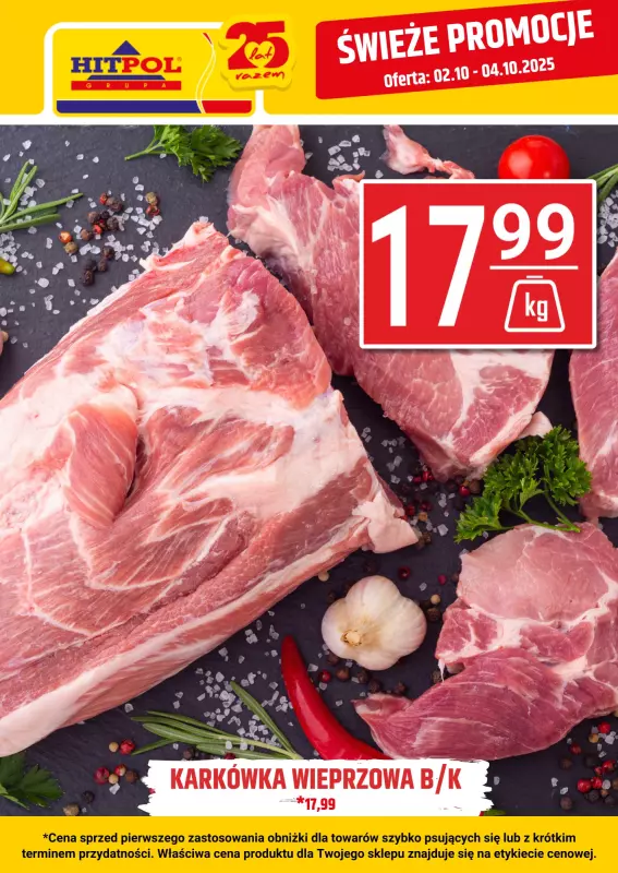 Hitpol - gazetka promocyjna Świeże promocje! od czwartku 02.10 do soboty 04.10 - strona 2
