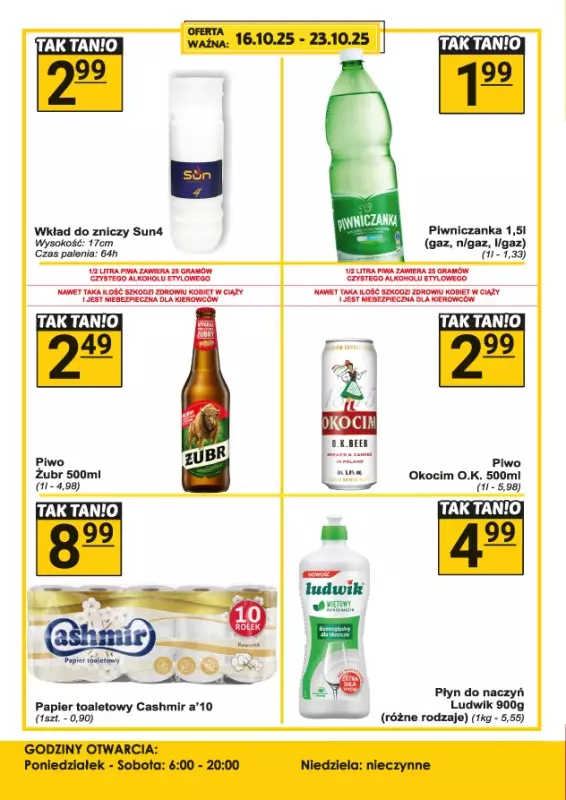Hitpol - gazetka promocyjna Otwarcie nowego Sklepu Hitpol - ŻUROWA 271! od czwartku 16.10 do czwartku 23.10 - strona 4