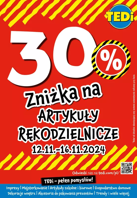 Tedi - gazetka promocyjna Gazetka od środy 13.11 do soboty 16.11 - strona 12