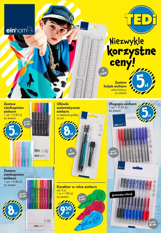 Tedi - gazetka promocyjna Powrót do szkoły od piątku 08.08 do soboty 16.08 - strona 13
