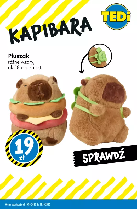 Tedi - gazetka promocyjna KAPIBARA - od teraz w Tedi   - strona 2