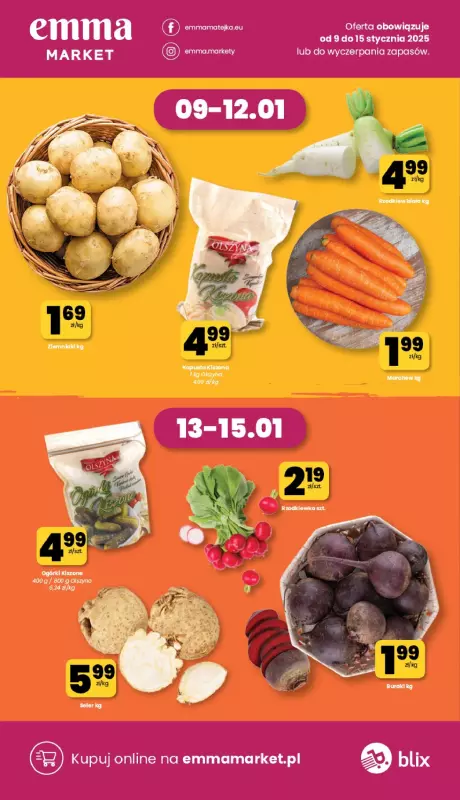 emma MARKET - gazetka promocyjna Gazetka od czwartku 09.01 do środy 15.01 - strona 2