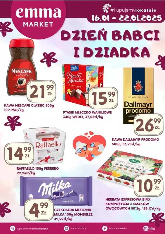 emma MARKET - gazetka promocyjna Oferta Specjalna - Dzień Babci i Dziadka od czwartku 16.01 do środy 22.01 - strona 2