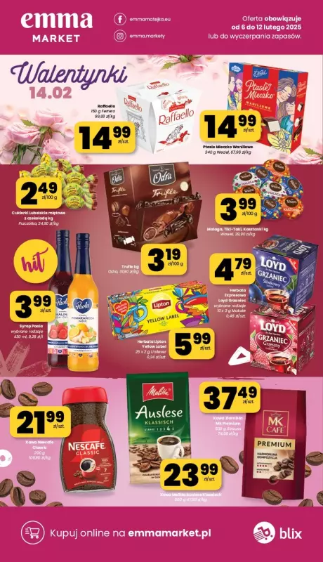 emma MARKET - gazetka promocyjna Gazetka od czwartku 06.02 do środy 12.02 - strona 13