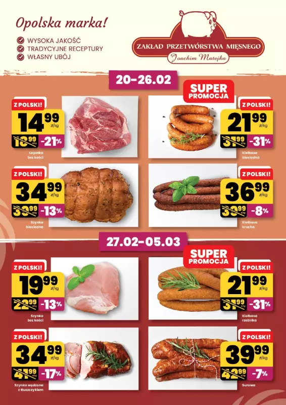 emma MARKET - gazetka promocyjna Gazetka od czwartku 20.02 do środy 05.03 - strona 2