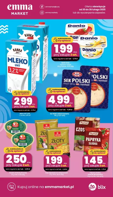 emma MARKET - gazetka promocyjna Gazetka od czwartku 20.02 do środy 26.02 - strona 4