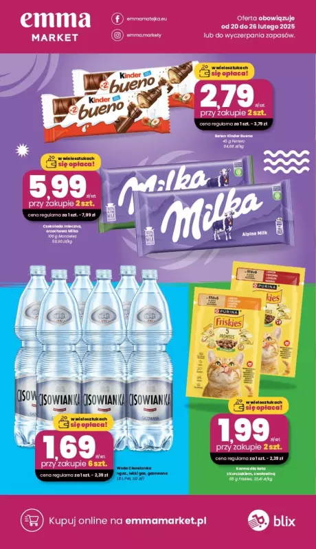 emma MARKET - gazetka promocyjna Gazetka od czwartku 20.02 do środy 26.02 - strona 5