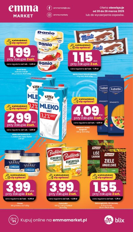 emma MARKET - gazetka promocyjna Gazetka od czwartku 20.03 do środy 02.04 - strona 4