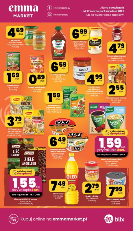 emma MARKET - gazetka promocyjna Gazetka od czwartku 27.03 do środy 02.04 - strona 11