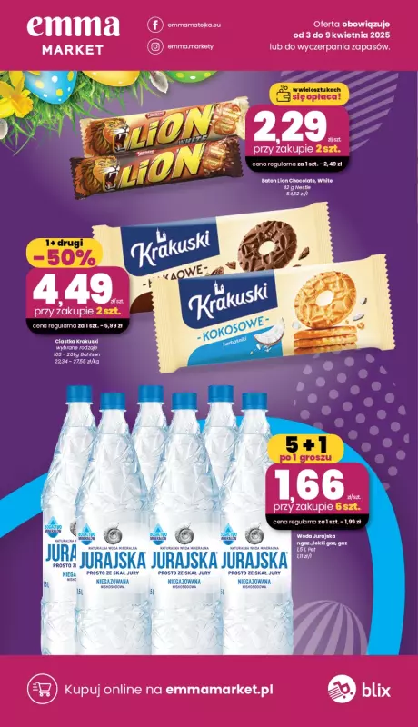 emma MARKET - gazetka promocyjna Gazetka od czwartku 03.04 do środy 09.04 - strona 5