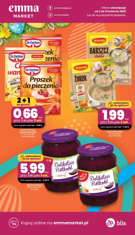 emma MARKET - gazetka promocyjna Gazetka od czwartku 03.04 do środy 09.04 - strona 4