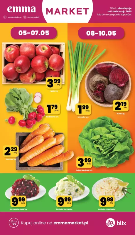 emma MARKET - gazetka promocyjna Gazetka od czwartku 01.05 do środy 07.05 - strona 2