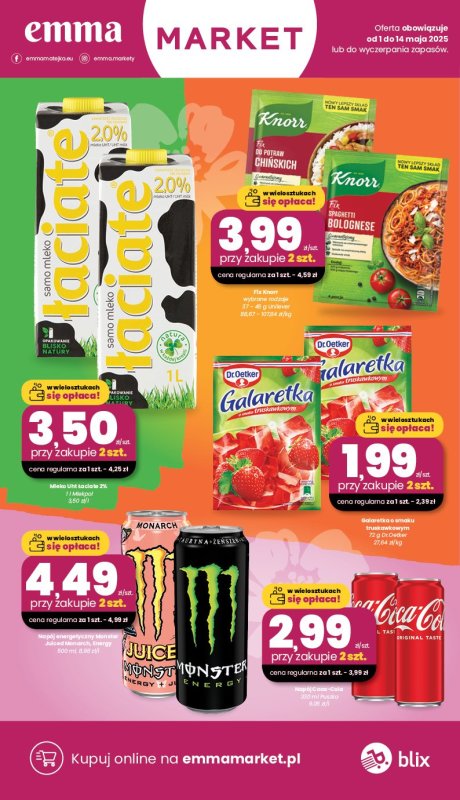 emma MARKET - gazetka promocyjna Gazetka od czwartku 08.05 do środy 14.05 - strona 4