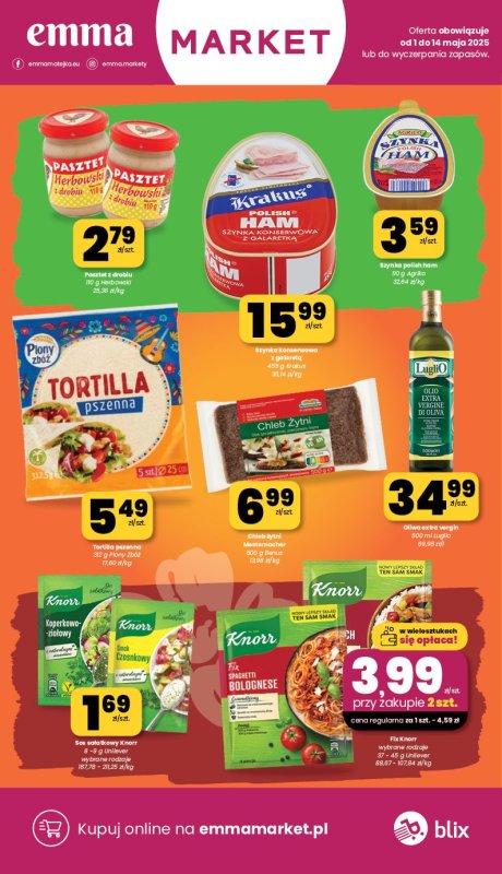 emma MARKET - gazetka promocyjna Gazetka od czwartku 08.05 do środy 14.05 - strona 13