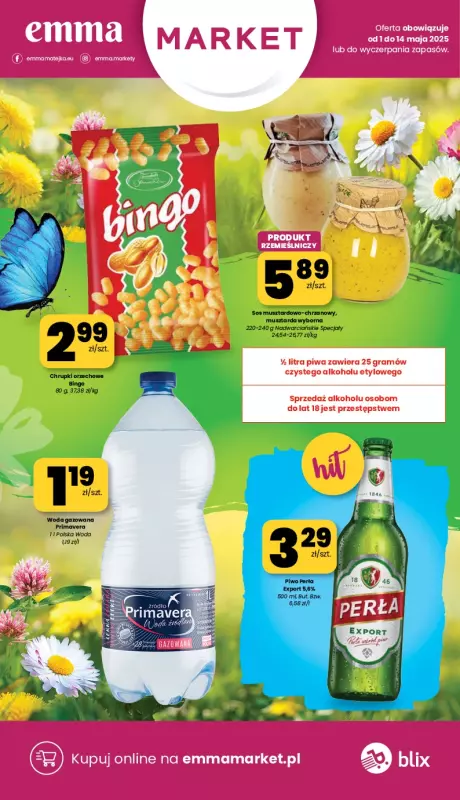 emma MARKET - gazetka promocyjna Gazetka od czwartku 08.05 do środy 14.05