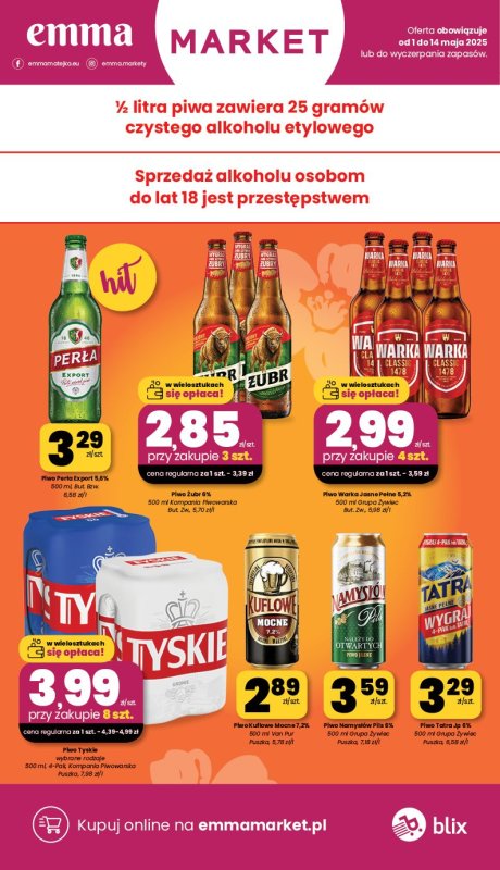 emma MARKET - gazetka promocyjna Gazetka od czwartku 08.05 do środy 14.05 - strona 24