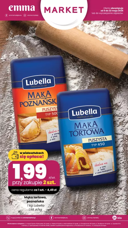 emma MARKET - gazetka promocyjna Plakaty promocyjne  