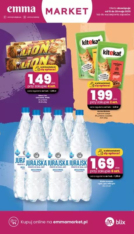 emma MARKET - gazetka promocyjna Gazetka od czwartku 15.05 do środy 28.05 - strona 5