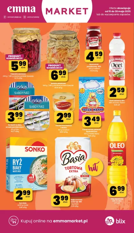 emma MARKET - gazetka promocyjna Gazetka od czwartku 15.05 do środy 28.05 - strona 15