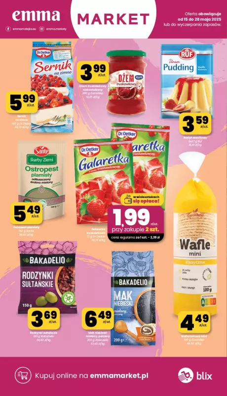 emma MARKET - gazetka promocyjna Gazetka od czwartku 15.05 do środy 28.05 - strona 13