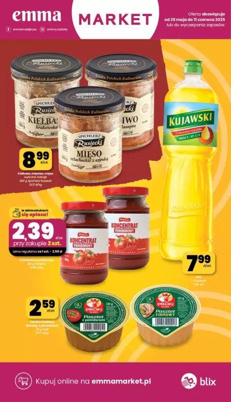 emma MARKET - gazetka promocyjna Gazetka od czwartku 29.05 do środy 11.06 - strona 12